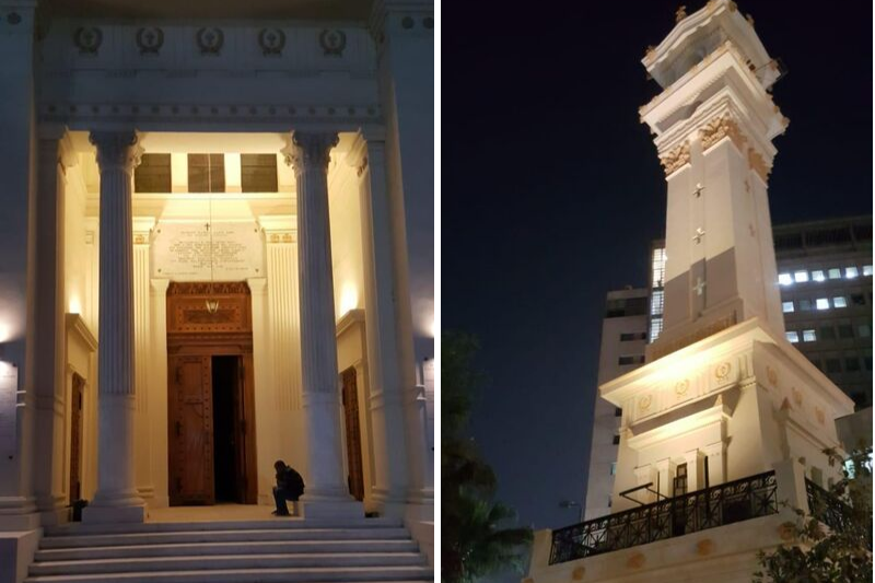 Ι.Ν Αγ. Κωνσταντίνου & Ελένης by night – Oι τελευταίες διευθετήσεις από την Χρ. Σκουφαρίδου πριν τα θυρανοίξια (Photos)