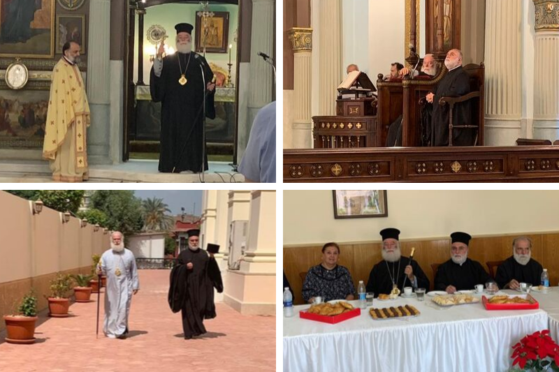 Ο Πατριάρχης Θεόδωρος για την αποκατάσταση του Ι.Ν Αγ. Κωνσταντίνου & Ελένης: «… Η Ελληνική Κοινότητα Καΐρου έφτασε στο τέλειο» (Photos)