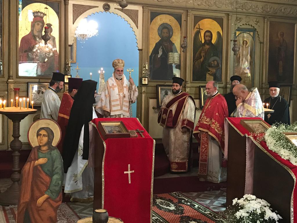 Ο ελληνισμός του Καΐρου τίμησε τον Άγιο Δημήτριο τον Μυροβλύτη στο Ζεϊτούν