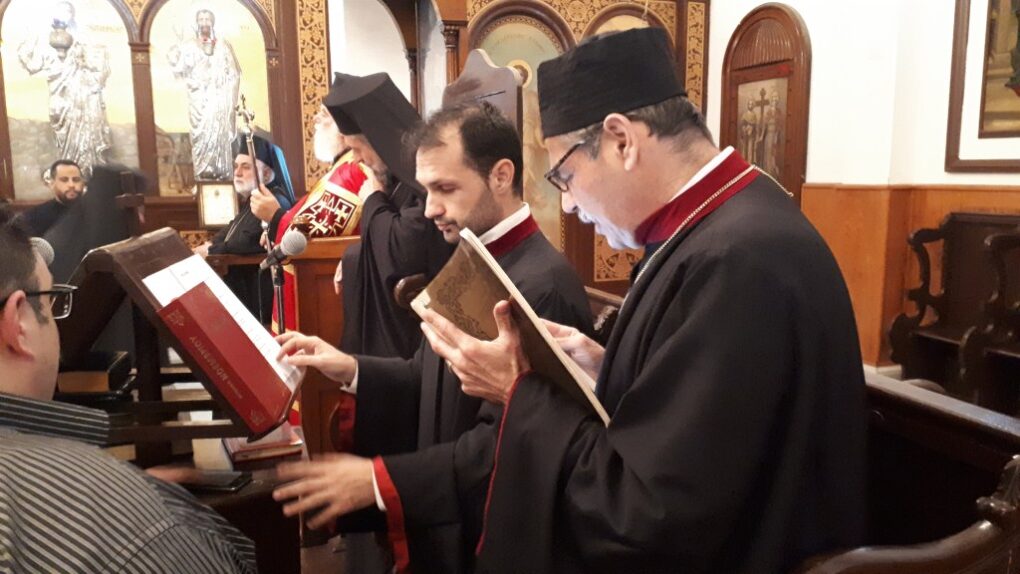 Το μυστήριο του Ευχελαίου στον Ι.Ν των Αγ. Αναργύρων Σούμπρας