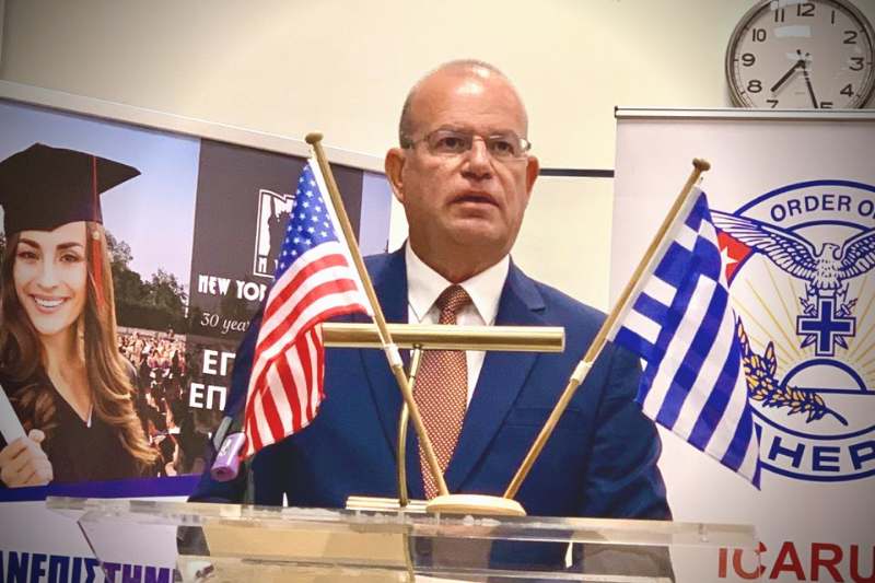 Στ. Ταμβάκης στην A.H.E.P.A: «Η εκπροσώπηση του απανταχού Ελληνισμού στη Βουλή πρέπει να είναι ουσιαστική»