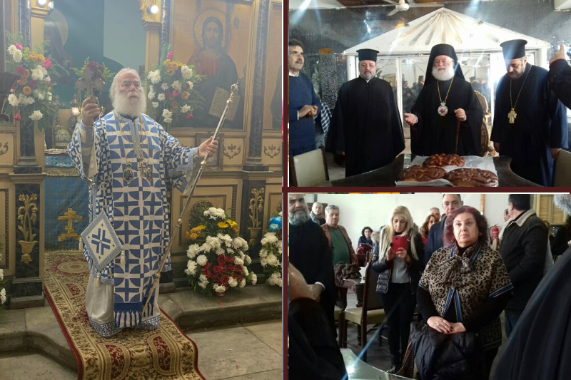 Mανσούρα: Ο Πατριάρχης τέλεσε τη Θεία Λειτουργία στον ιστορικό ναό των Αγ. Αθανασίου και Κυρίλλου (Photos)