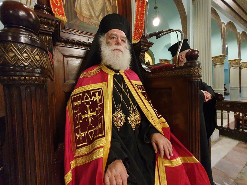 Στο Κάιρο ο Πατριάρχης Θεόδωρος για την Κυριακή της Πεντηκοστής