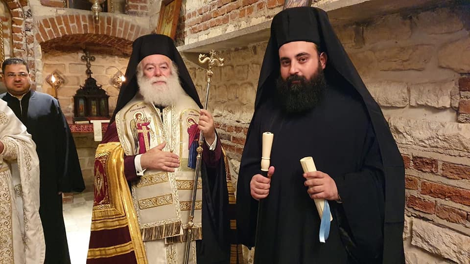 Νέος Ηγούμενος της Ι.Μ Αγ. Γεωργίου στο Παλαιό Κάιρο, ο Αρχιμανδρίτης Δαμασκηνός Αλαζράϊ