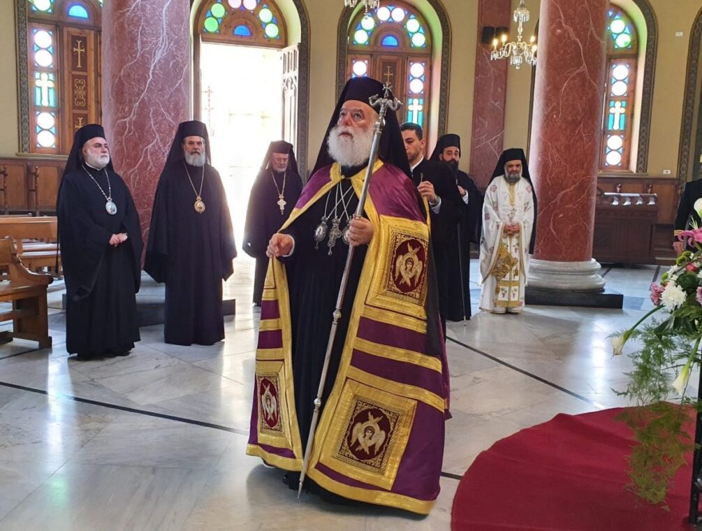 Ι.Μ Αγ. Γεωργίου: Ο Πατριάρχης Θεόδωρος θα τελέσει τη Θεία Λειτουργία του Αγίου Μάρκου