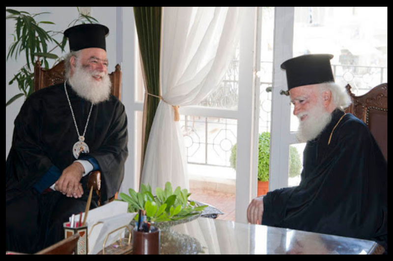 Ταχεία ανάρρωση ευχήθηκε ο Πατριάρχης Θεόδωρος στον Αρχιεπίσκοπο Κρήτης